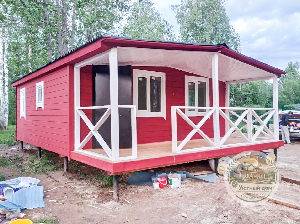 Дачный дом 6х4