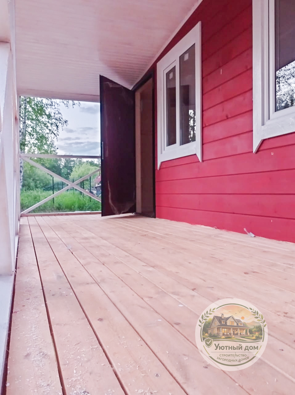 Дачный дом 6х4 вид 4