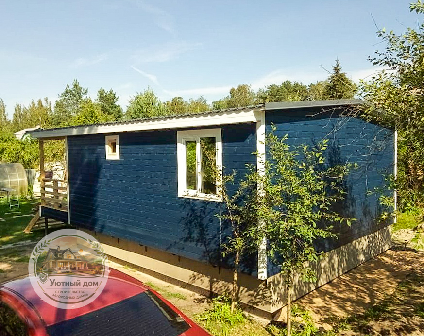 Дачный дом 6х7 вид 4