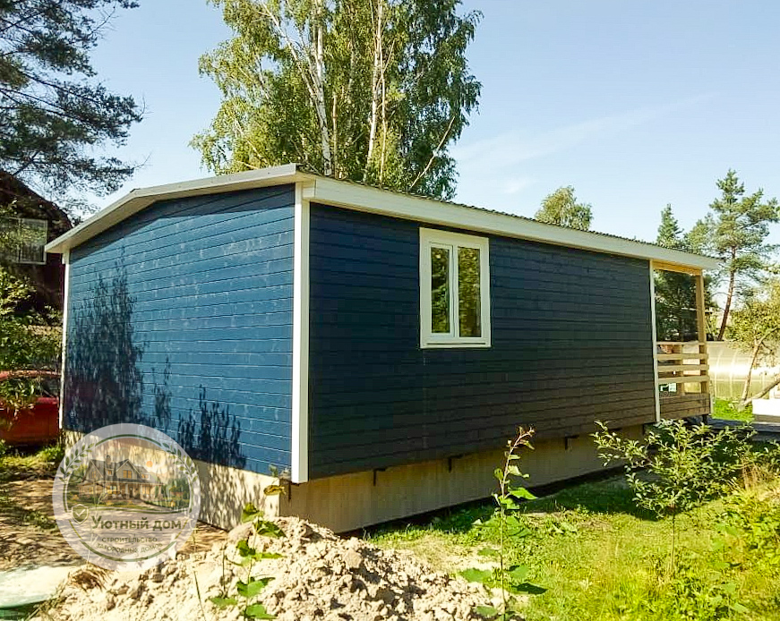 Дачный дом 6х7 вид 5