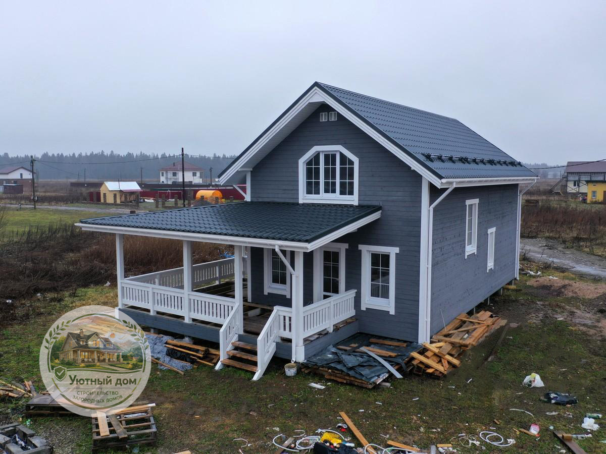 Дом 7,5х11,5 - Обратная сторона