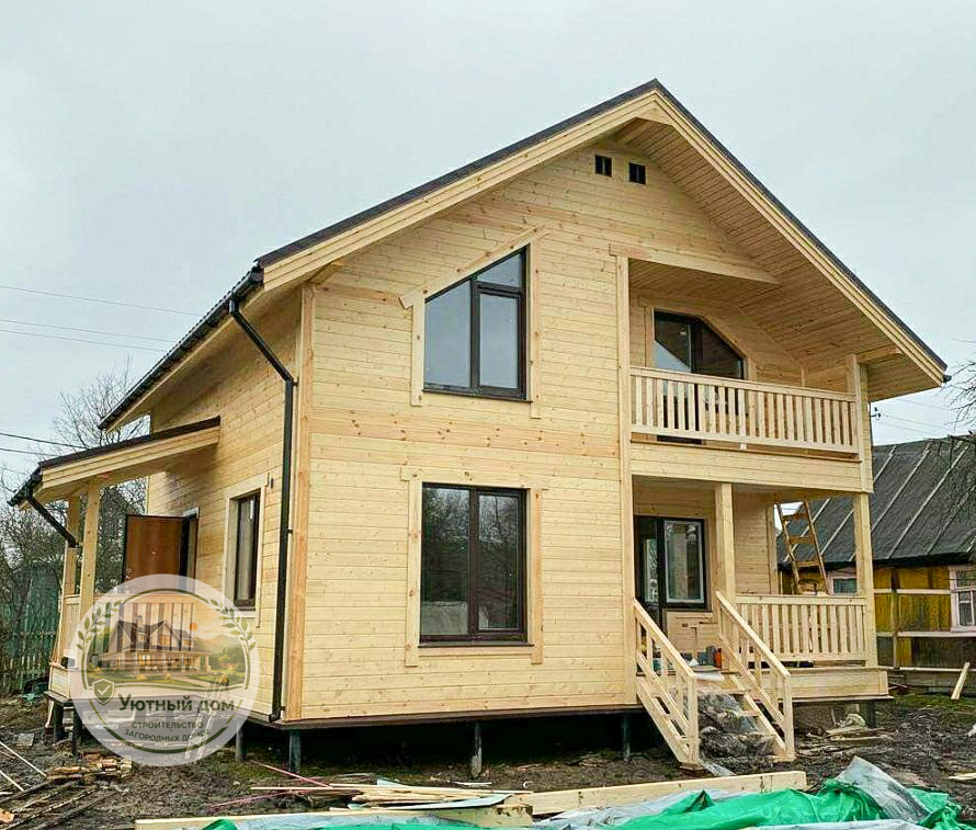 Дом 8х7 с мансардой