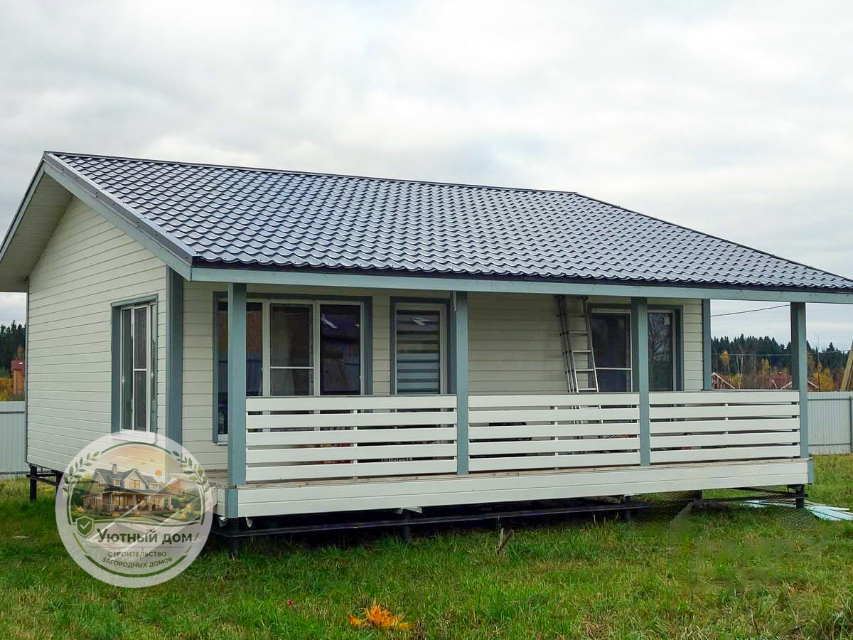 Дом 6х8 с террасой