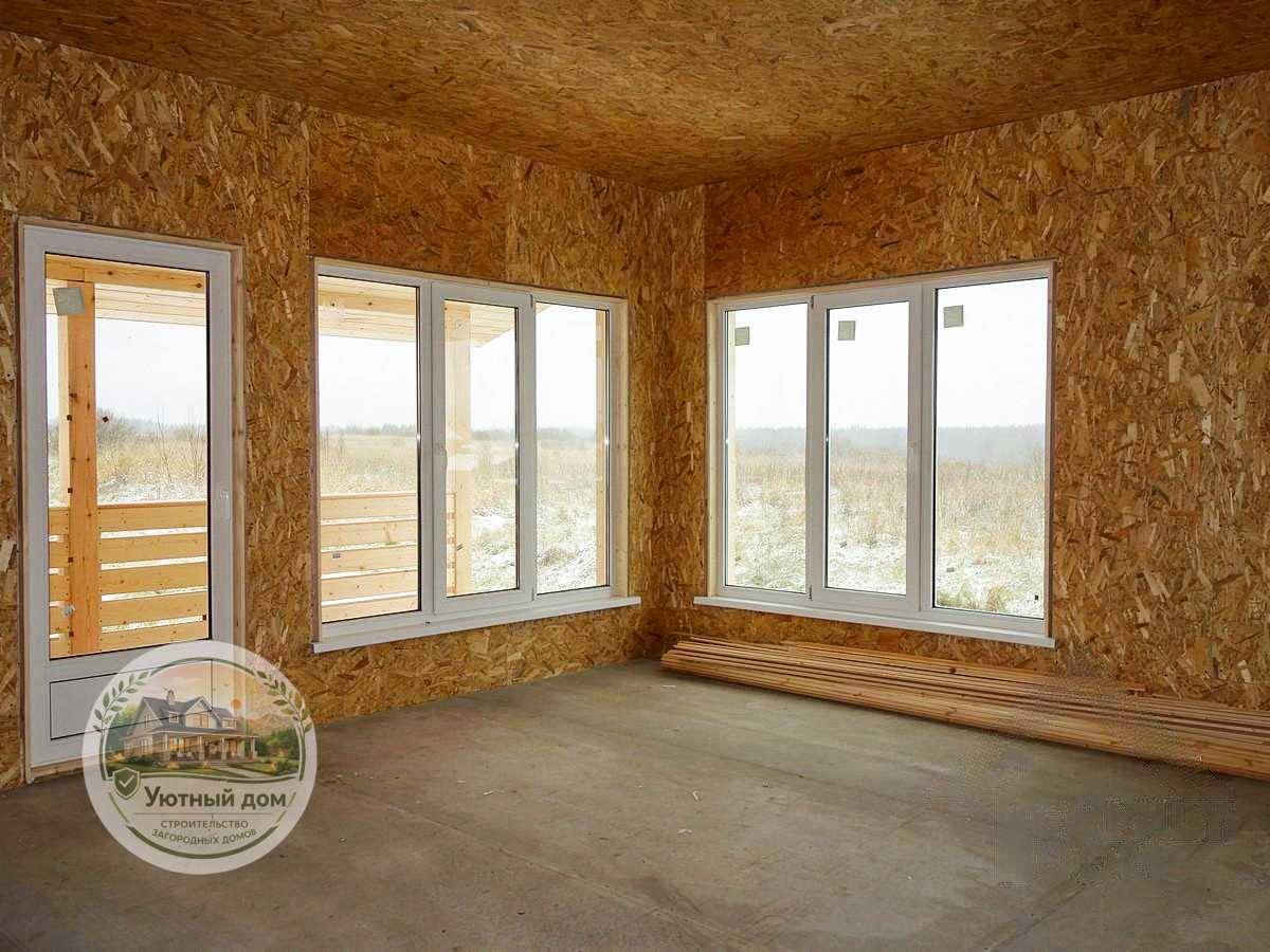 Дом 6х8 с террасой вид 3