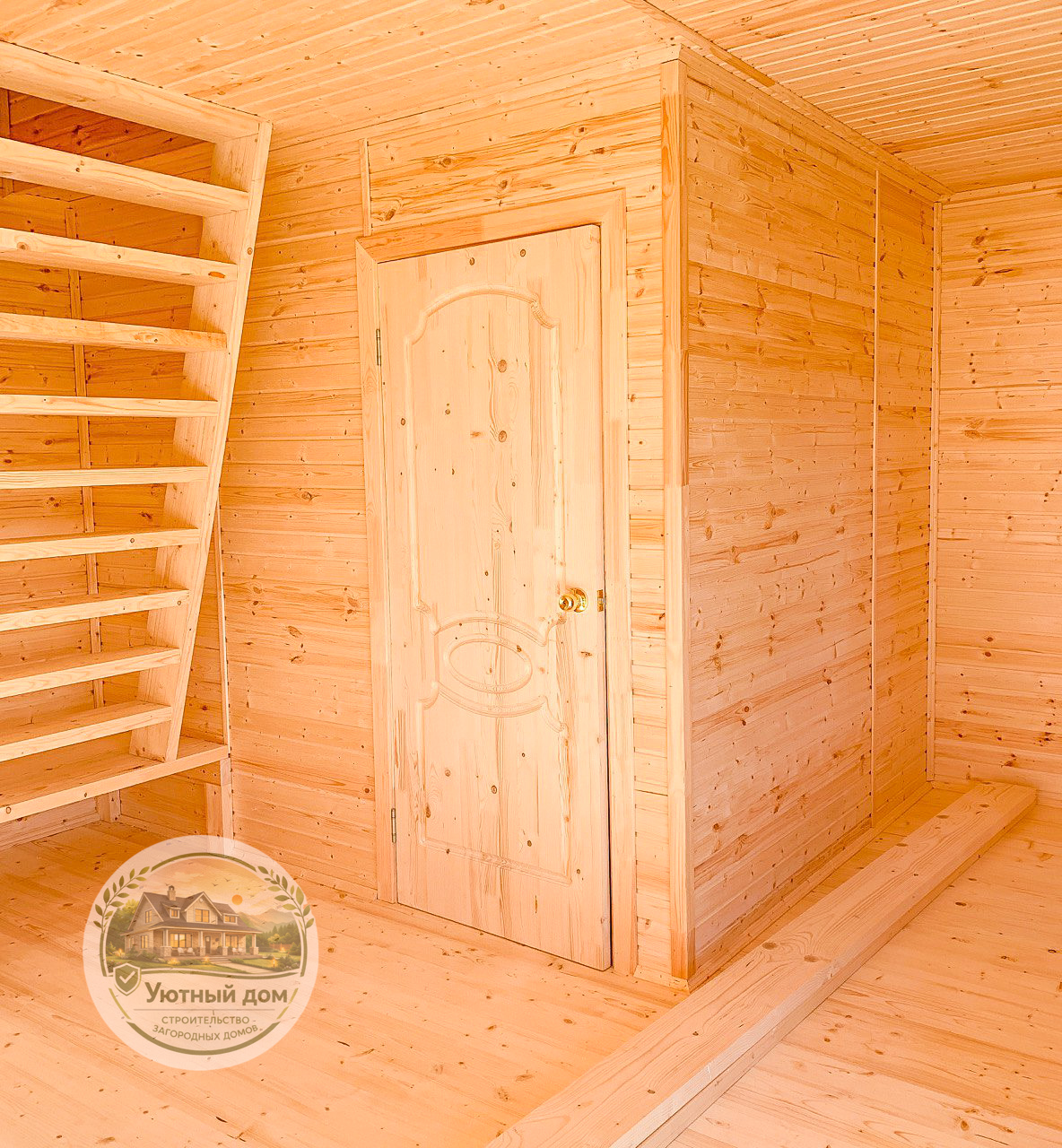 Дом 6х6 с мансардой вид 7